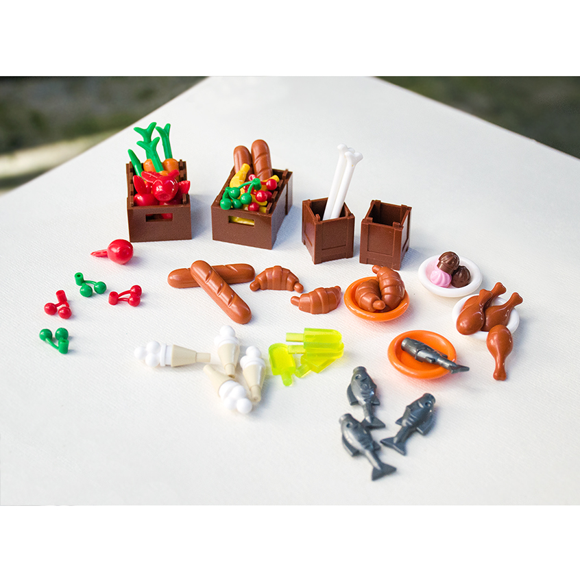Lego Set Creator - * 음식 재료 팩 * DIY