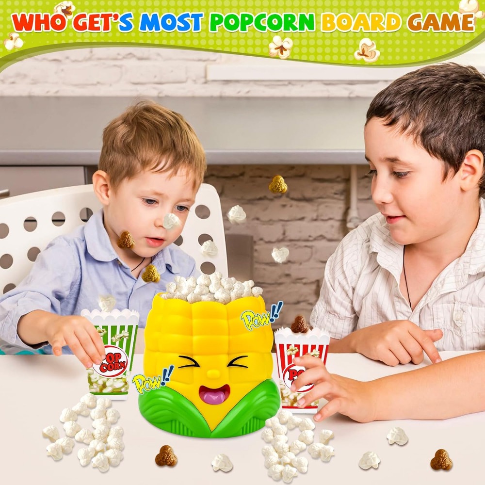 팝업 팝콘 보드 게임, 3~8세 어린이를 위한 선물,  - Party Games Night 리뷰 및 가격