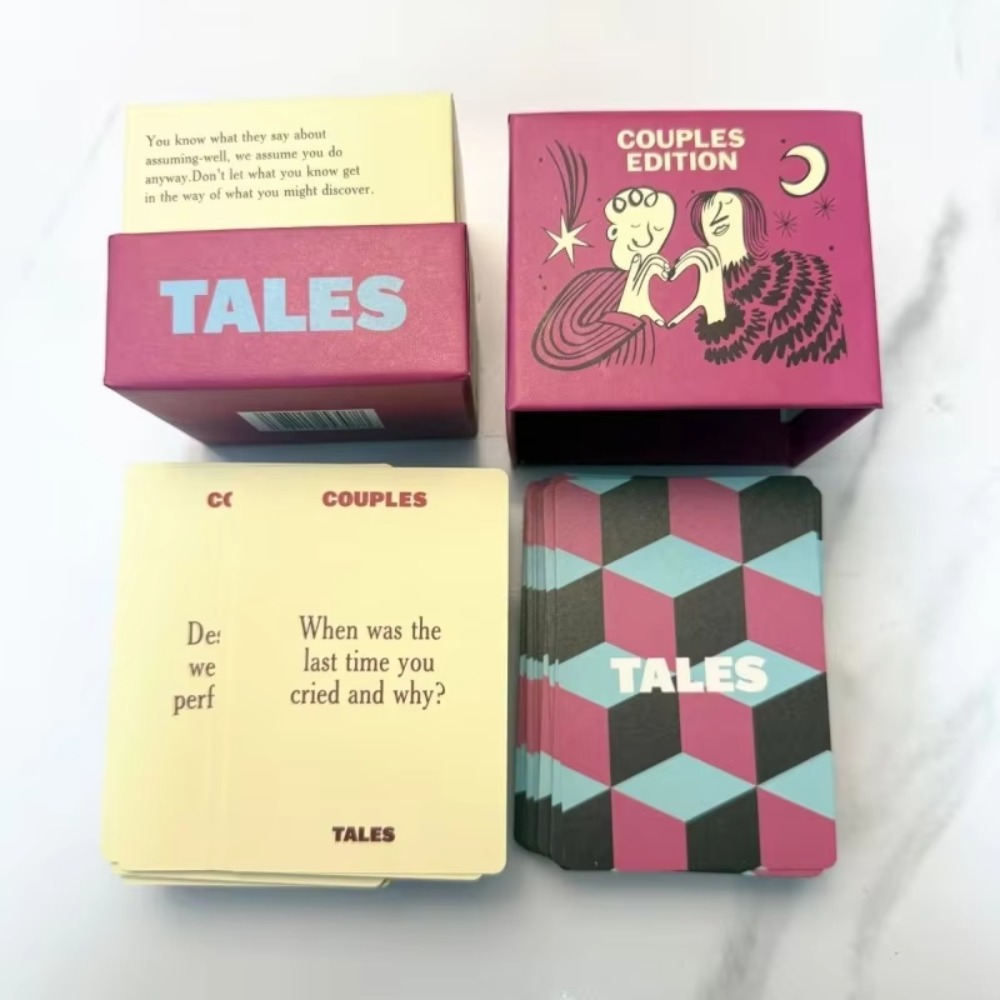 TALES 대화 시작 카드, 가족 및 커플용, 가족과  - Party Games Night 리뷰 및 가격