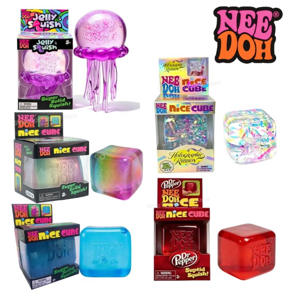 쉴링 네이도 해파리 & 큐브 스퀴시 장난감, 부드러운  - Party Games For Adults And Kids 리뷰 및 가격