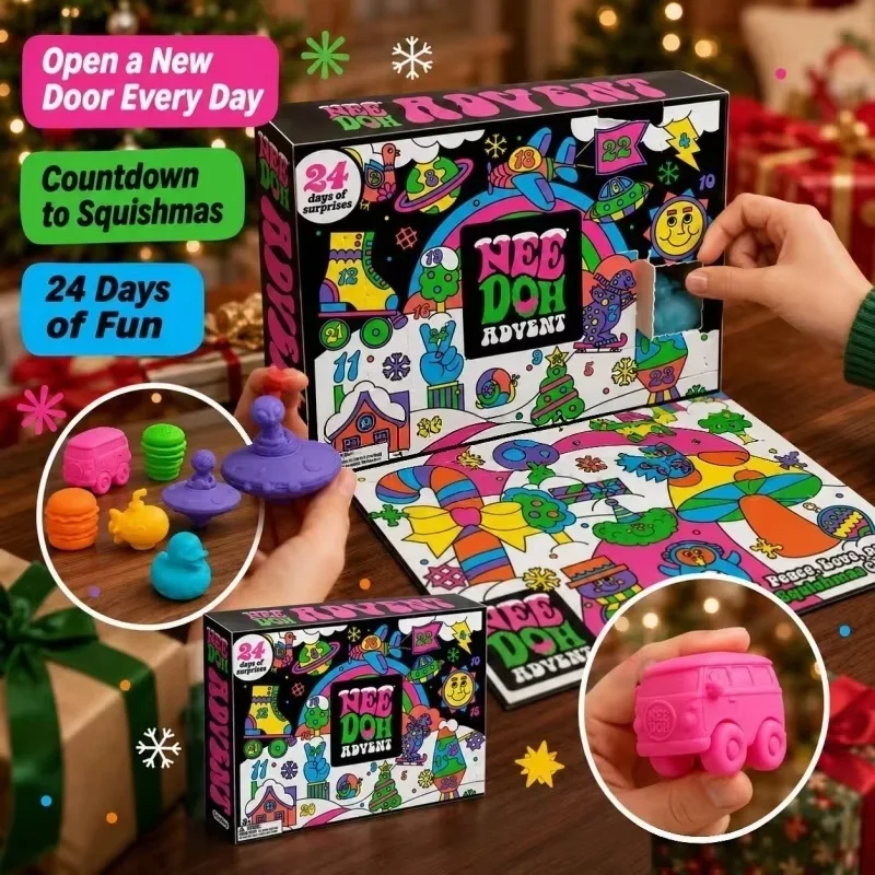 푹신하고 재미있는 크리스마스 어드벤트 캘린더 2026, - Party Games For Adults And Kids 리뷰 및 가격