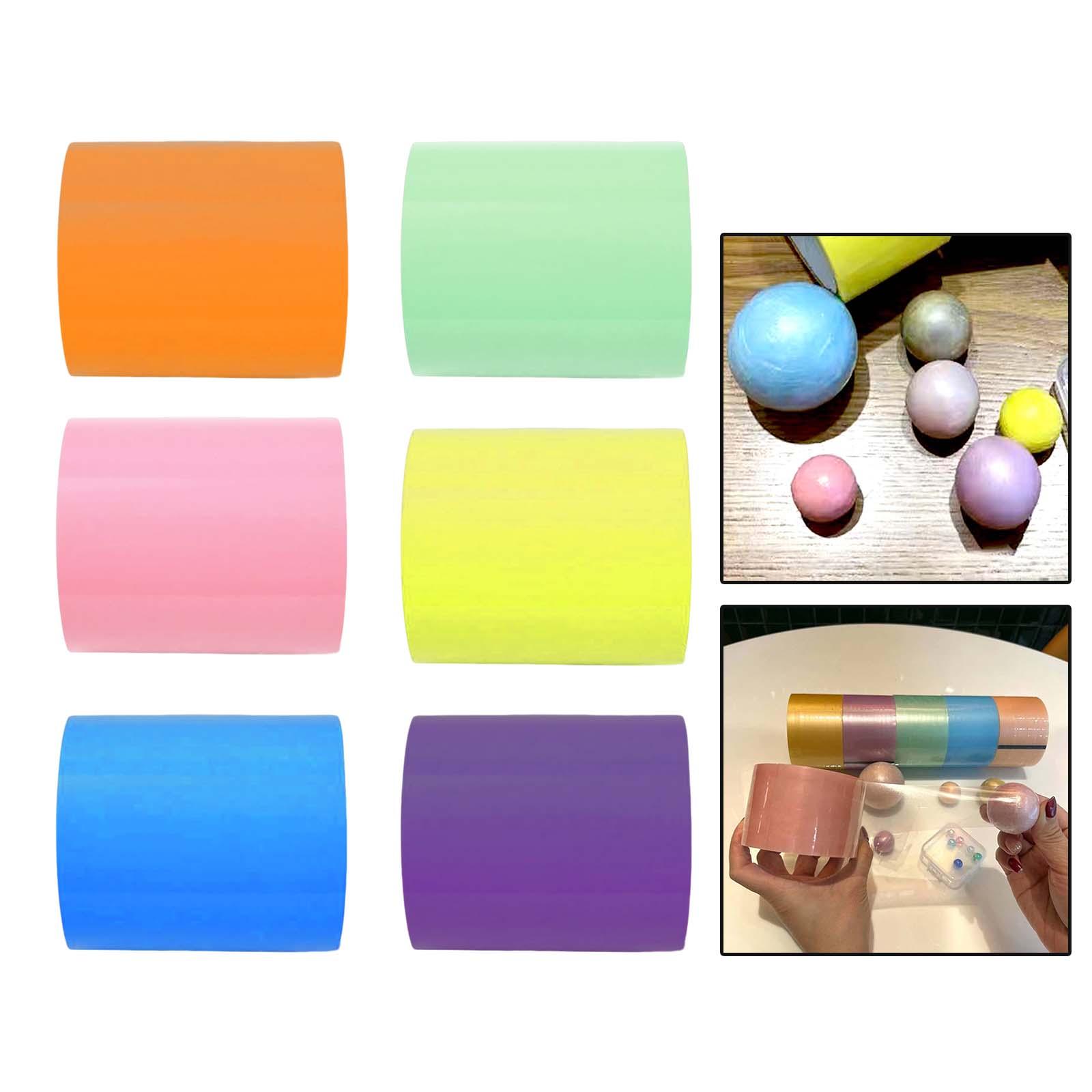 다채로운 색상의 끈적끈적한 공 모양 테이프, 감각 놀이 - Party Games For Adults And Kids 리뷰 및 가격