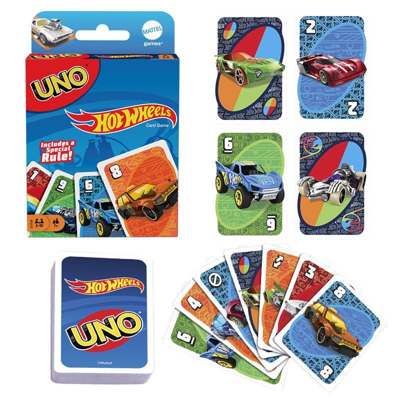 UNO 핫 휠 카드 게임, 특별 규칙, 가족 파티용 보 - Party Games Night 리뷰 및 가격